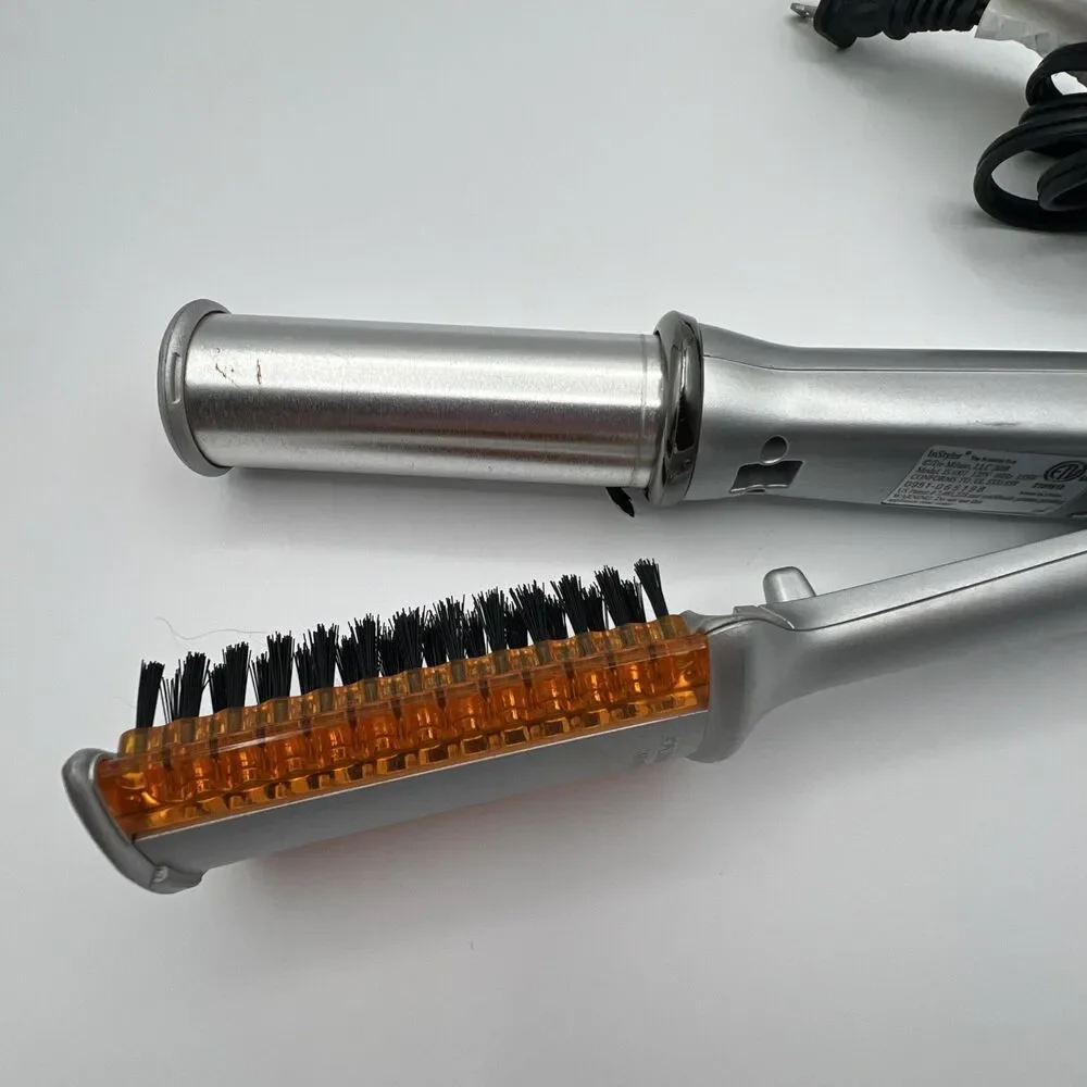 InStyler Rotating Hair Straightening Curling Hot Iron 1 1/4